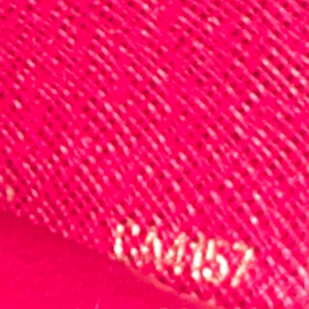 Louis Vuitton Classic Monogram Zipper Wallet Red interior - Picture 13 of 15